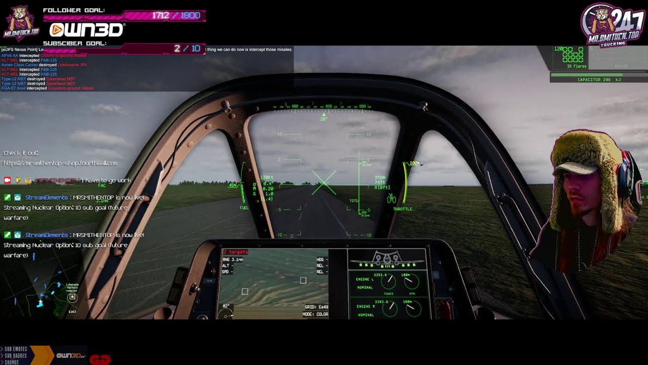 10 sub goal (future warfare )