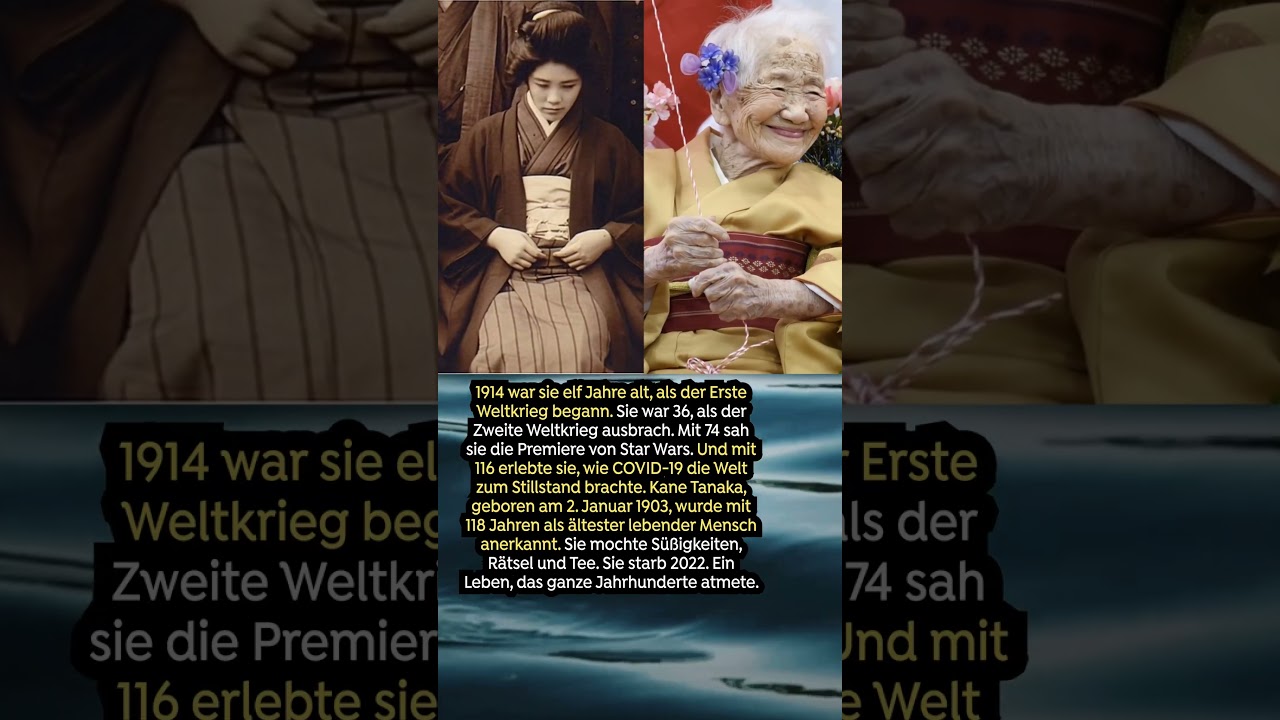 Der älteste Mensch der Welt