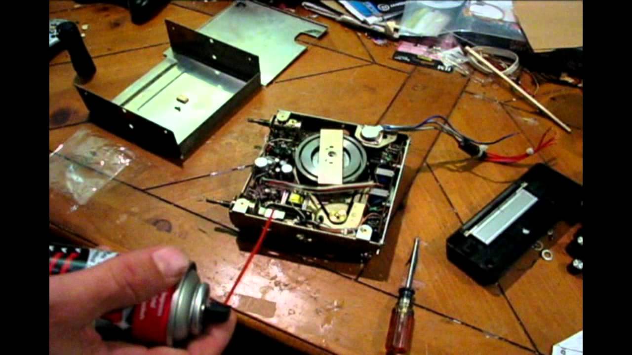 Borg Warner Car 8 Track player - belt replacement and tune-up