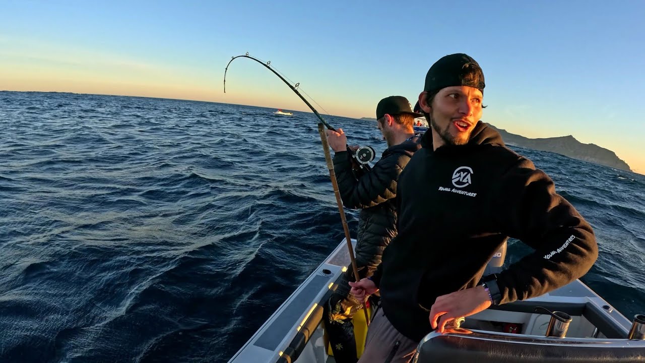 Fighting wind {Boat catch and cook}