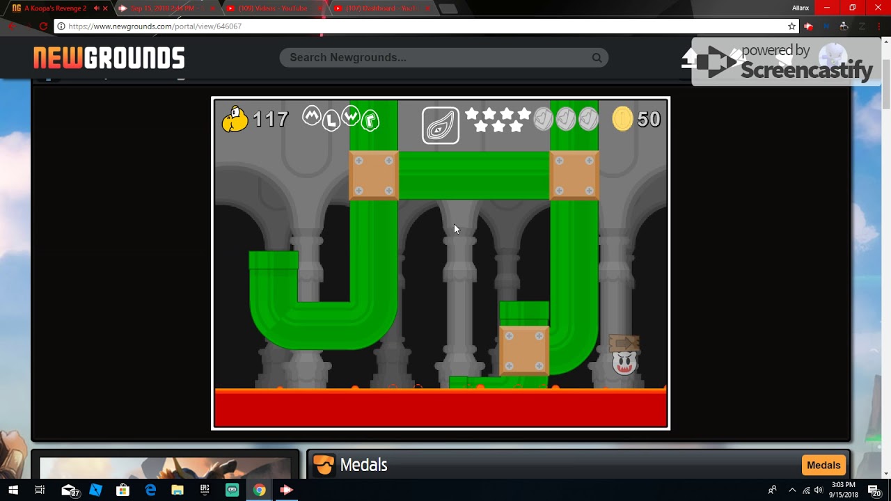 How to get Infinite Lives in A Koopa's revenge 2