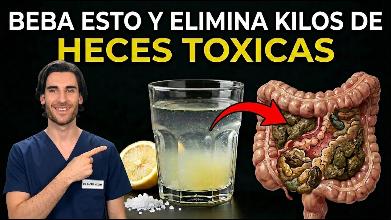 ESTO Limpia el COLON de GASES y HECES ATASCADAS Mejor que Cualquier Medicamento