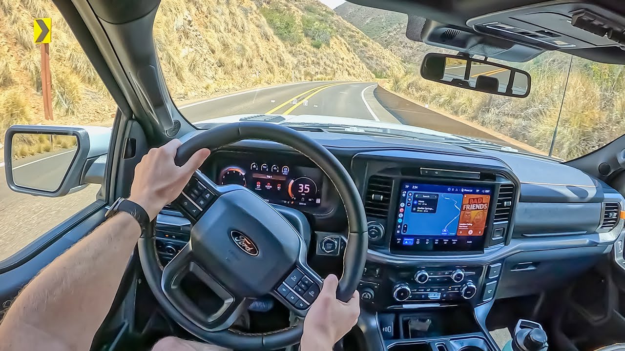 2025 Ford F-150 Tremor V-8 - POV Test Drive (Binaural Audio)