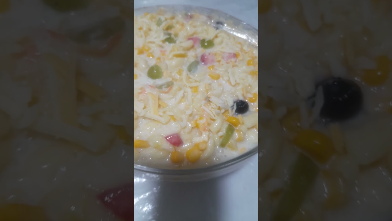 .Macaroni saladw/fruit 