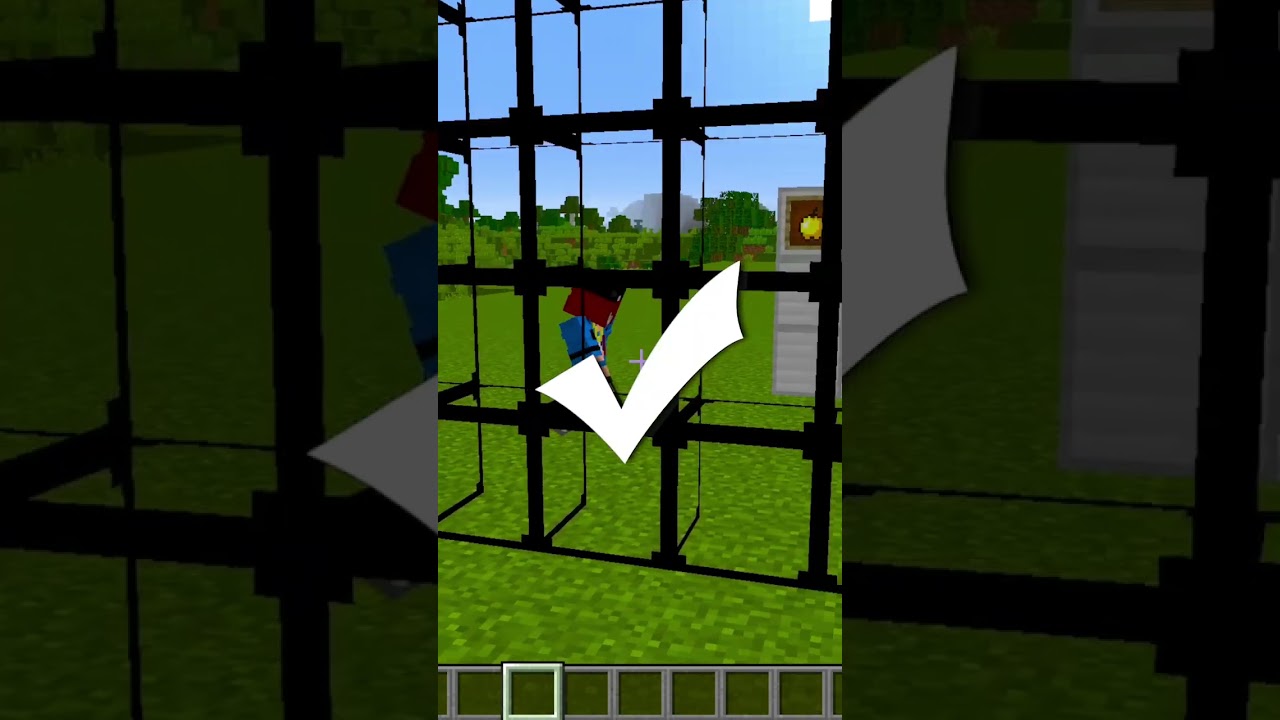 I Trolled Hasan with an Invisible Block in Minecraft!! #shorts
