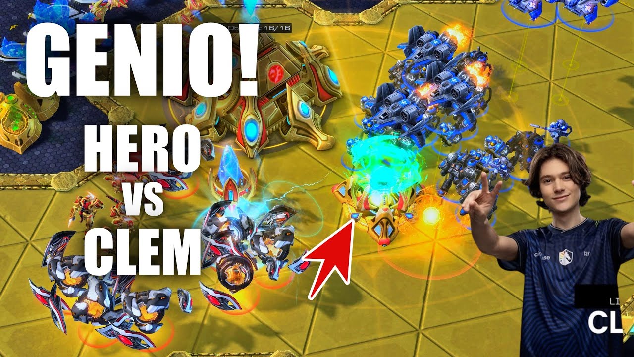GENIO! - CLEM vs HERO - SEMIFINAL FINAL FOUR - Mundial Starcraft 2