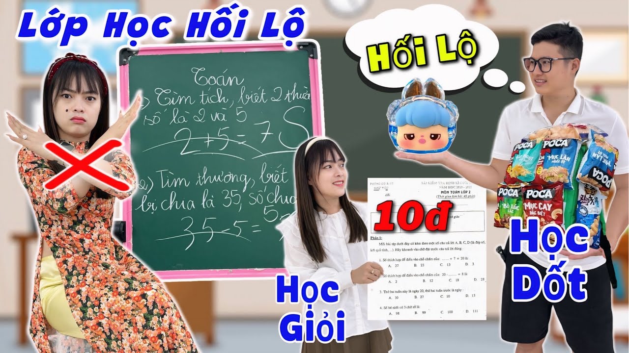 Nhà Giàu Học Dốt Hối Lộ Túi Mù Moi Khổng Lồ Và Cái Kết