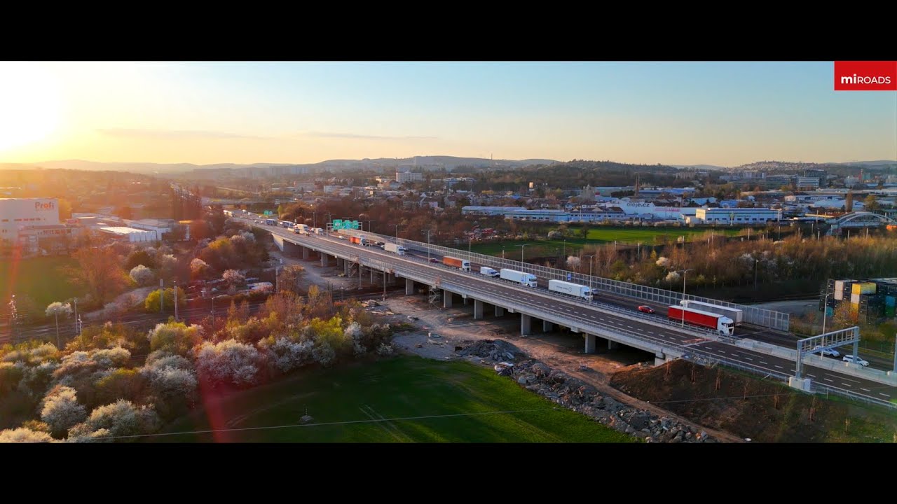 Modernizace D1 Brno centrum - Brno jih