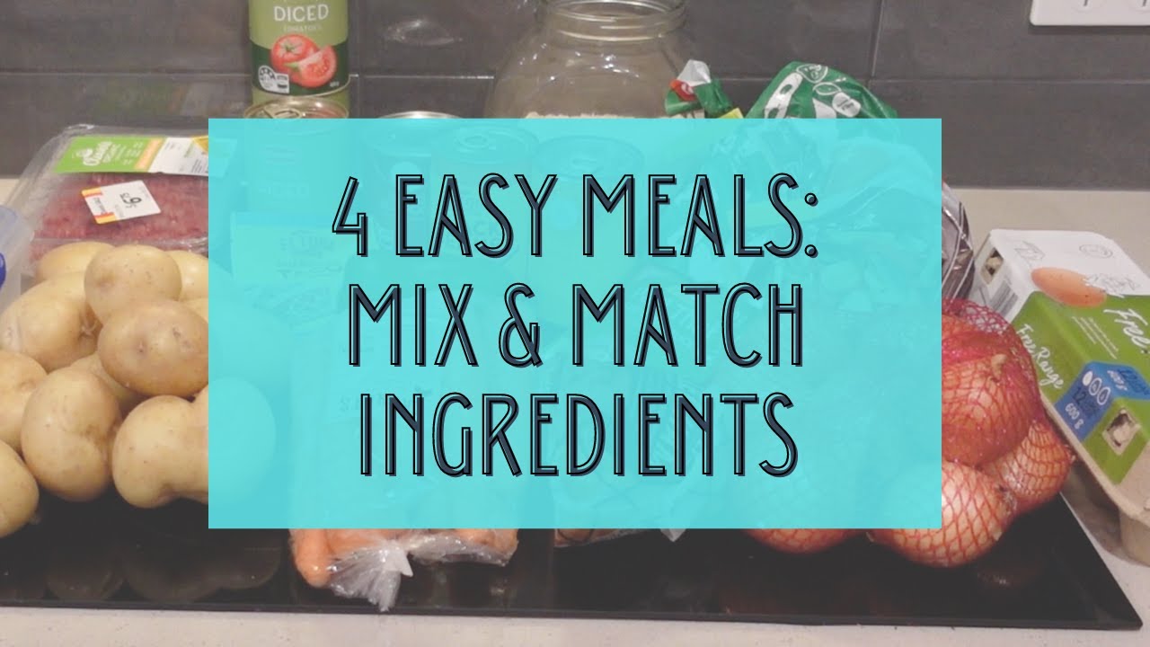 EASY & BUDGET FRIENDLY DINNERS | GLUTEN FREE - ALDI AUSTRALIA