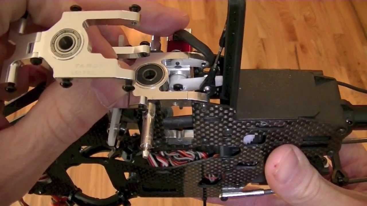 57 : Tarot 450 : One Piece Main Bearing Block