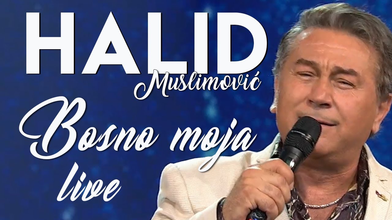 Halid Muslimović - Bosno moja - LIVE - ( RTS 2022 ) HD