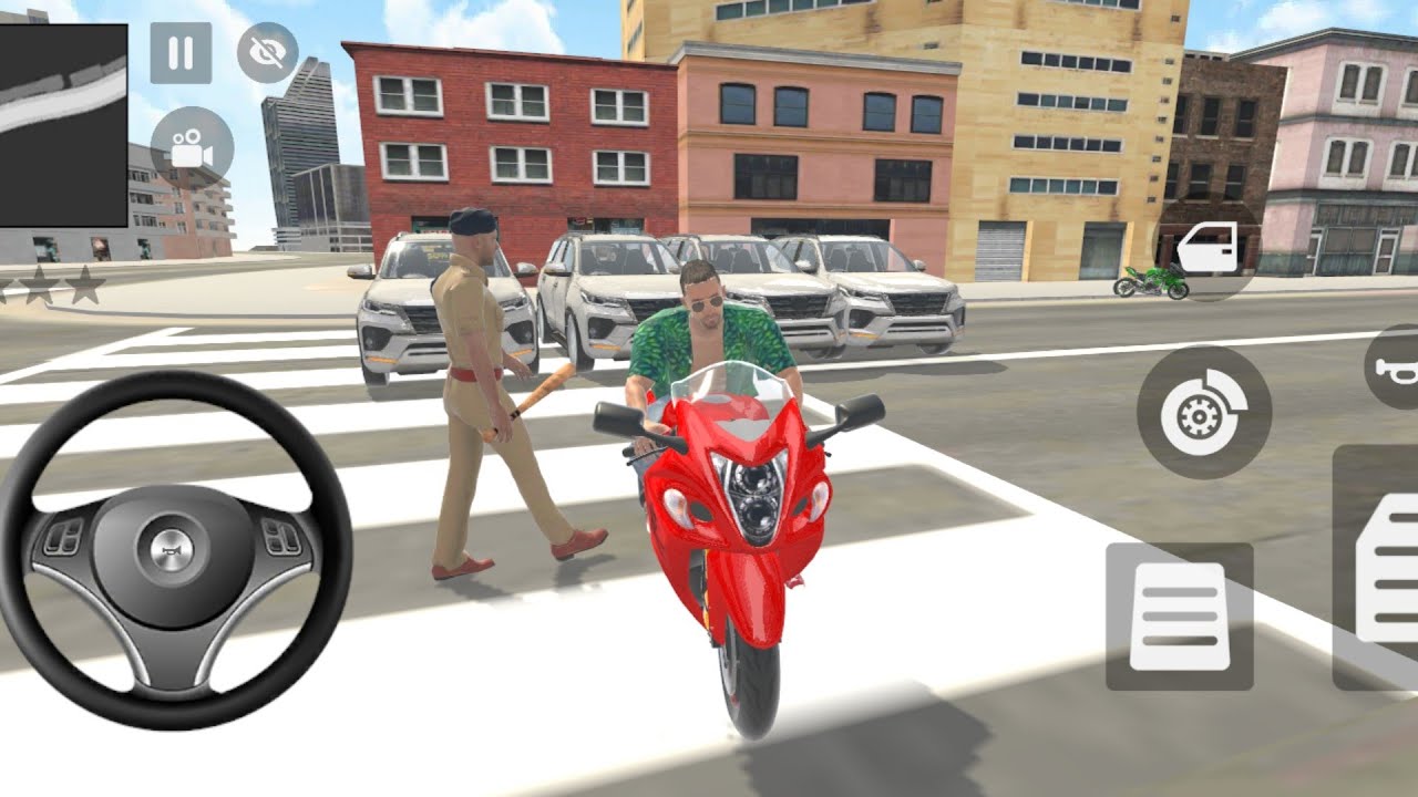 😎 Indian Theft Auto Simulator 🙏😎 Franklin Purchase Cars ,Bikes & Vehicles Park Them in House 🎮 Game