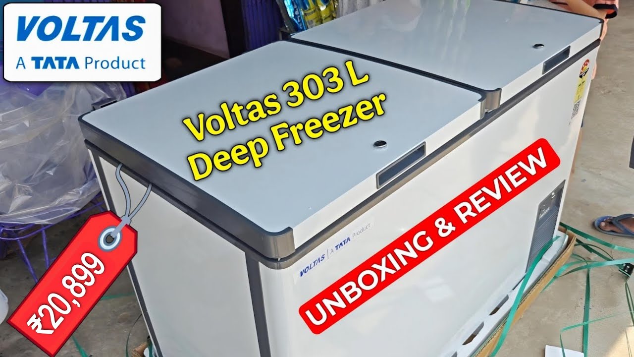 Tata Voltas 303 L Double Door Standard Deep Freezer⚡best deep freezer in 2026⚡Best Deep Freezers 🥶