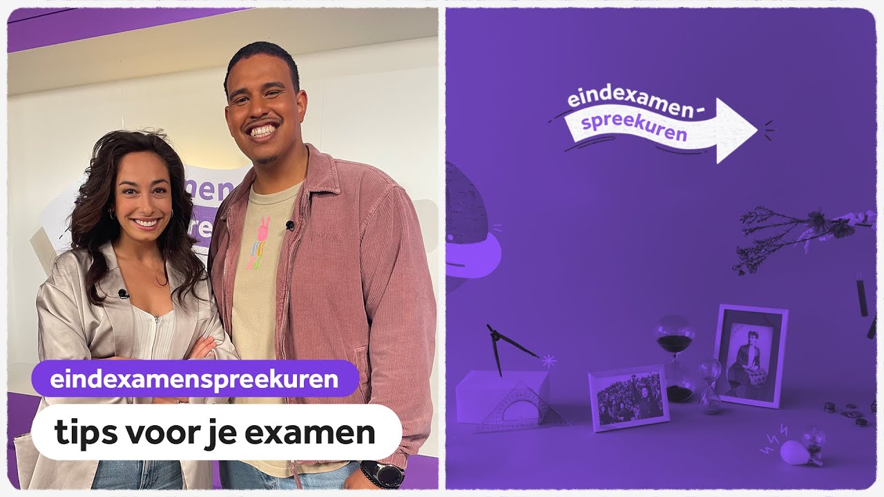 TIPS om je EINDEXAMEN te halen! | NOS Stories Eindexamenspreekuren