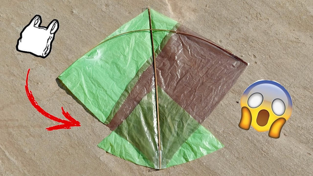  mini Sharla kite making with brown and green Sharla at home 😔😔