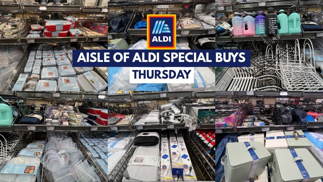 NEW IN AISLE OF ALDI SPECIAL BUYS THIS WEEK THURSDAY 29 MAY 2025 | ALDI HAUL | TRAVELANDSHOP WITH ME