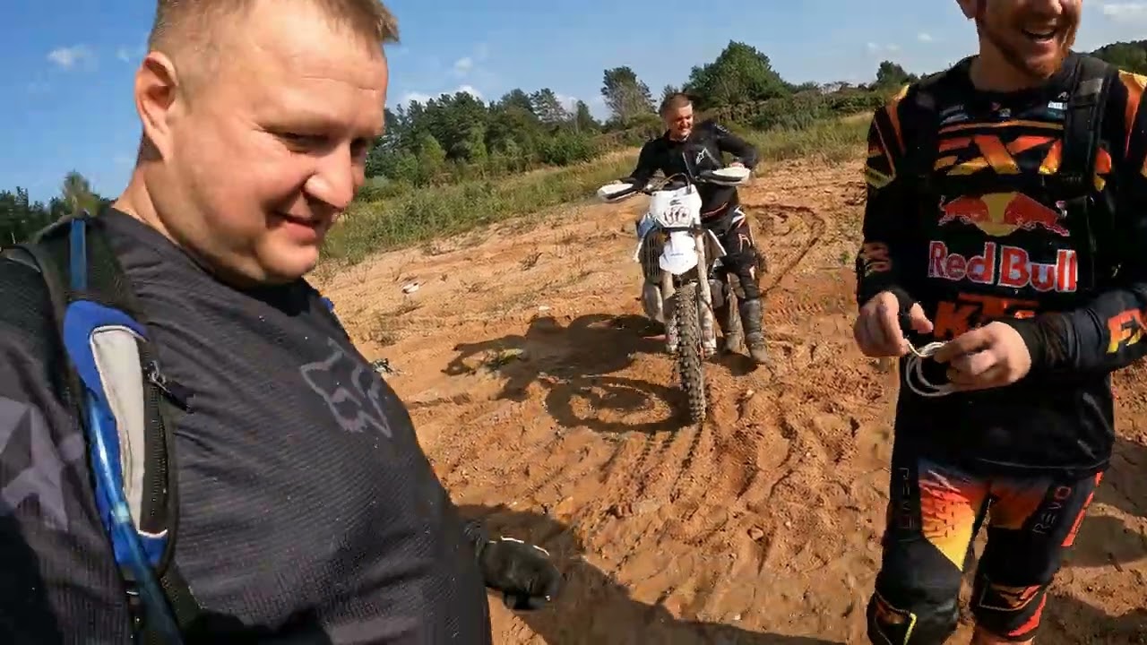 Эндуро прохват. Печоры. Kews YBS 300, KTM TPI 300, Husqvarna TE 300, XGS NB 300