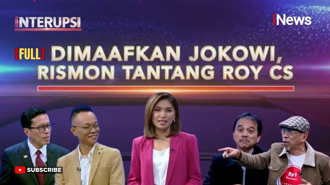 [FULL] Tak Terduga! Dimaafkan Jokowi, Rismon Justru Tantang Roy Suryo Cs | Interupsi