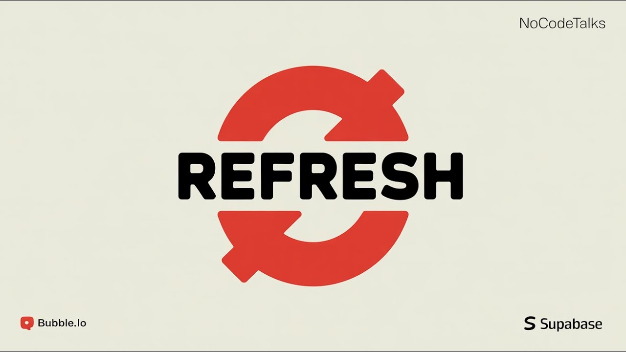 No More Refresh! How Real-Time Updates Work with Supabase - Bubble Web Apps