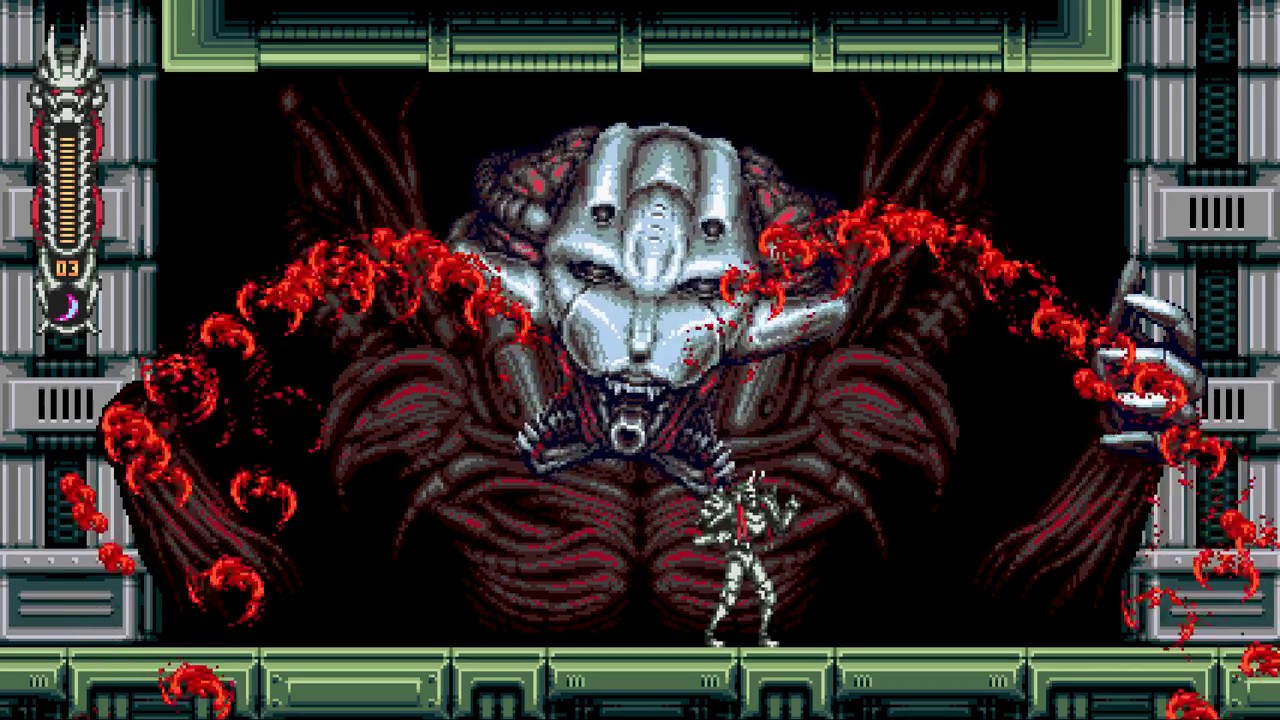 Moonrider stage 1-1 gameplay