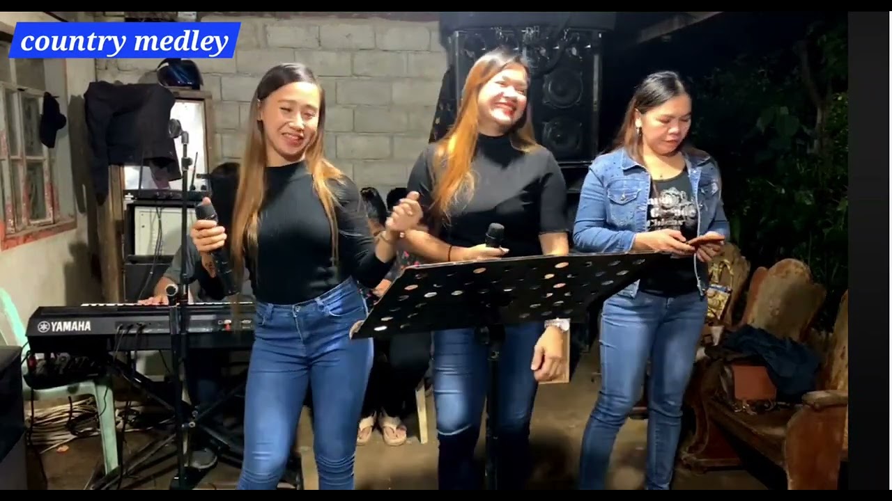 Country Medley - cover with Manilyn / Cherry / Irene | MARVIN AGNE SONGS AND COVERS