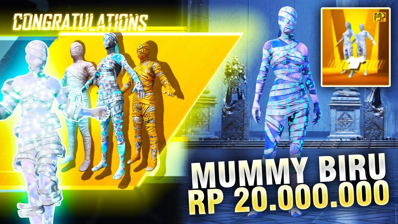 AKU NEKAT TOP UP RP 20.000.000 BELI MUMMY BIRU! - PUBG MOBILE