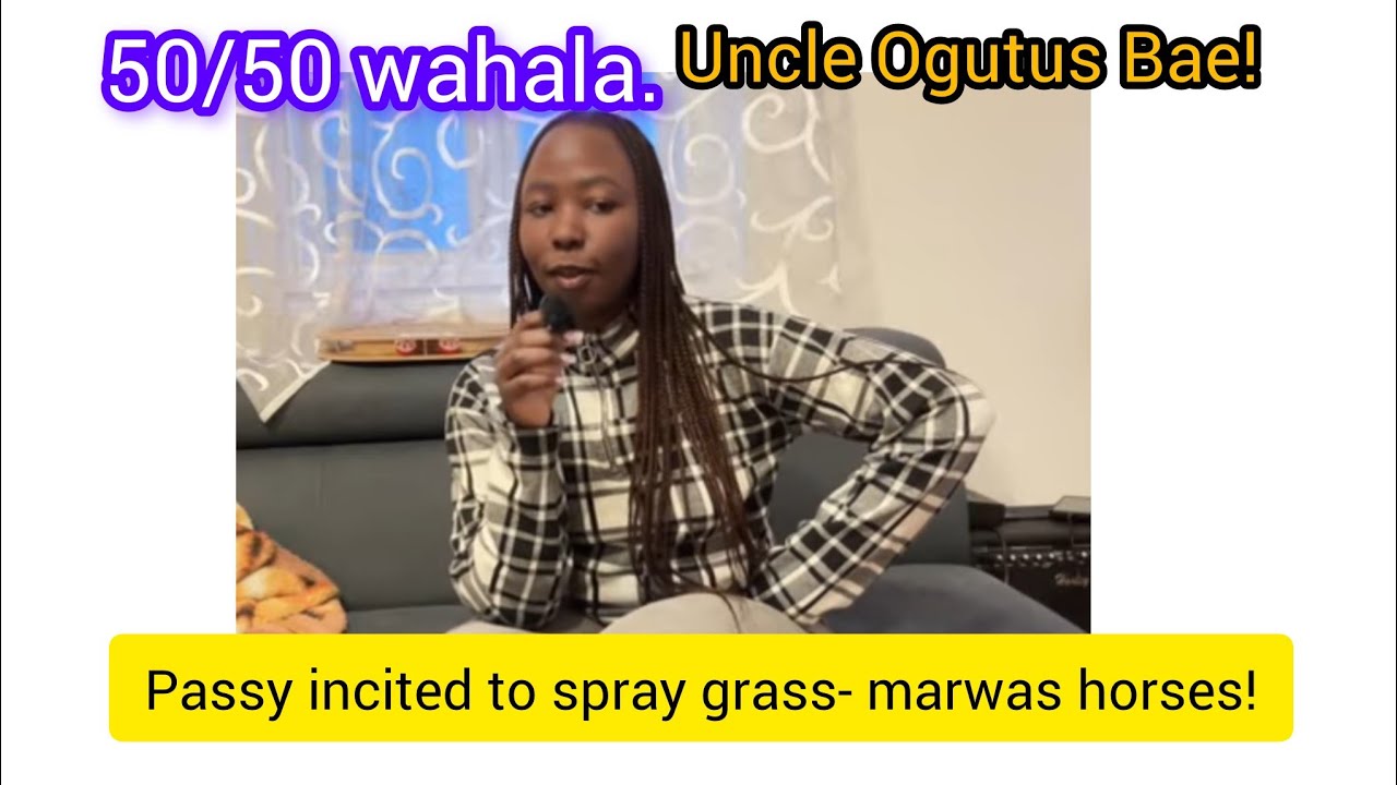 @DeeMwango 50/50 reaction/ @its_passy  incited to spray grass//uncle ogutus sweetheart @iammarwa 