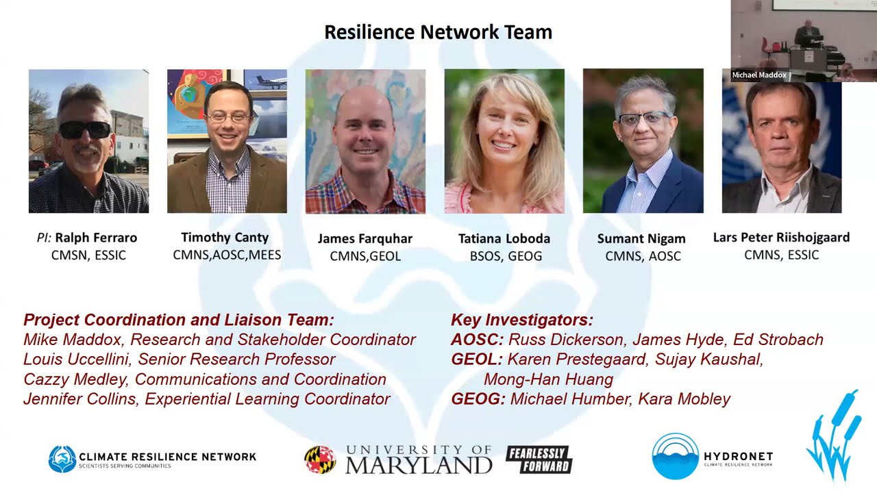 Mike Maddox | Introduction to the Climate Resilience Network