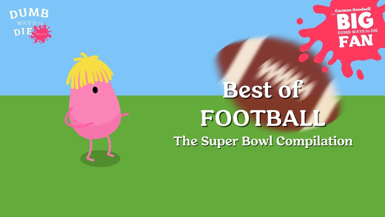 Dumb Ways to Die Shorts: The Super Bowl Compilation (Best of Football)