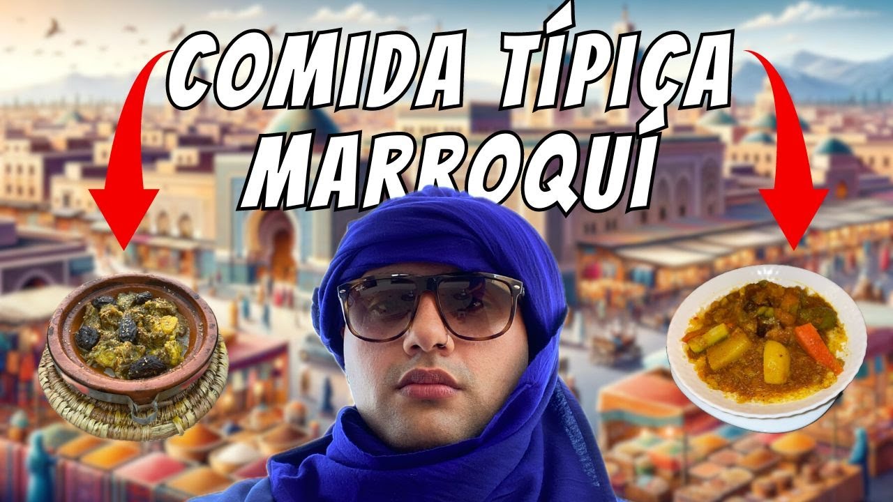 Los platos típicos de MARRUECOS | Vlog por Marrakech Parte 1🇲🇦