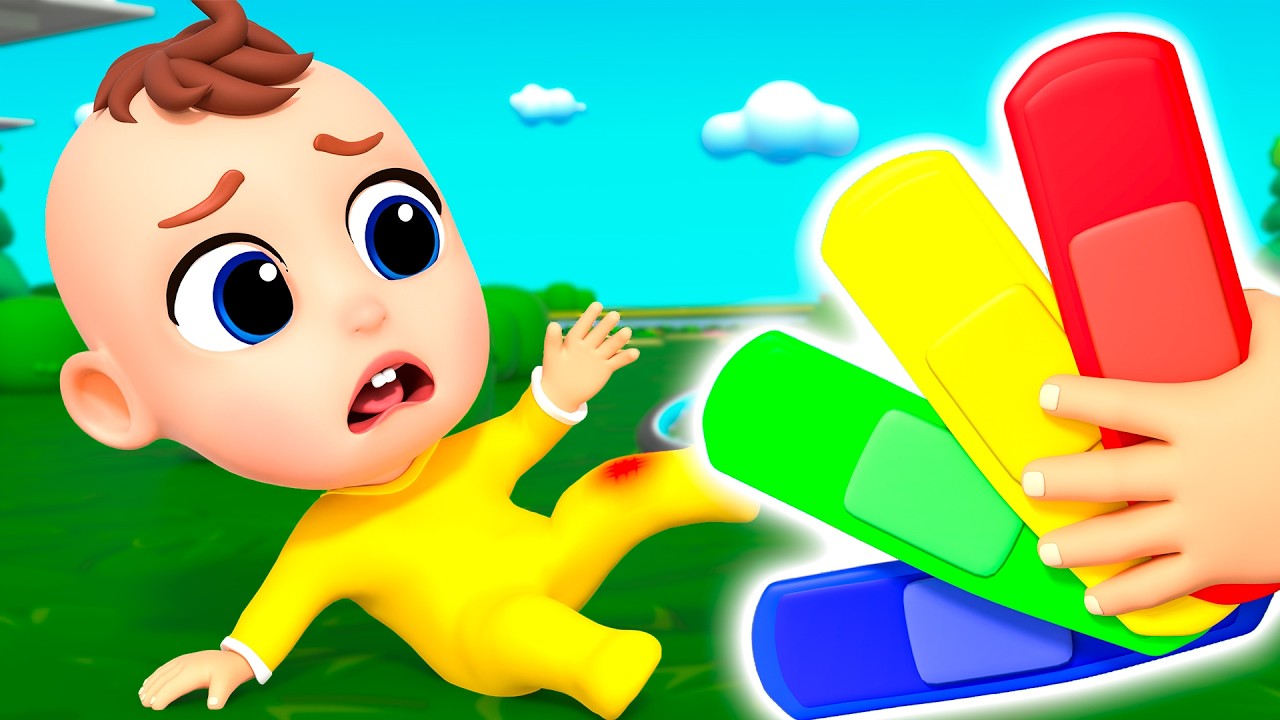 Choose your Bandage | Boo Boo Song | Tinytots Nursery Rhymes & Kids Songs