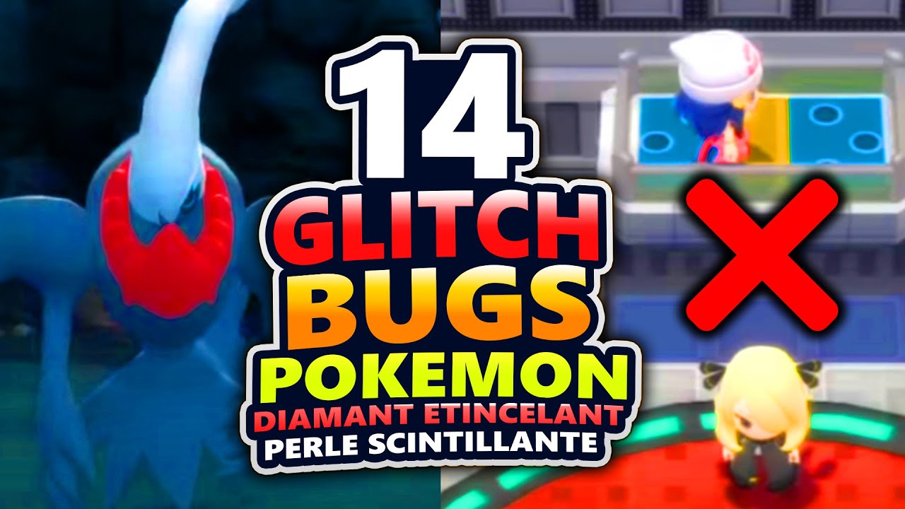 14 BUGS & GLITCH dans POKEMON DIAMANT ETINCELANT ET PERLE SCINTILLANTE