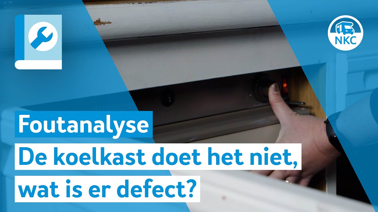 NKC - Foutanalyse: Mijn koelkast doet het niet, wat is er defect?