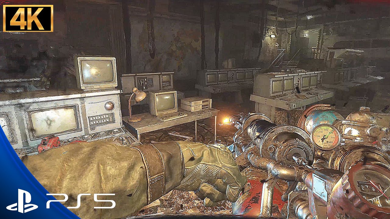 Creepy Abandoned Soviet Base | Metro Exodus Ultra Immersive Gameplay PS5 Next-Gen Graphics