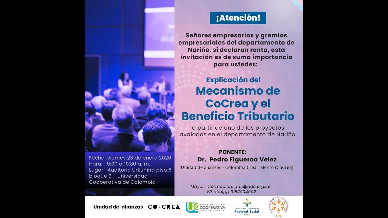 Explicación del Mecanismo de CoCrea y el Beneficio Tributario