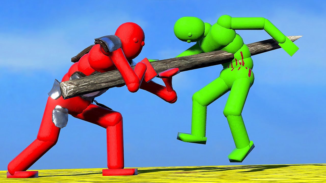 Super Boss NPC fights the Smart AI! (with Active Ragdoll Physics)