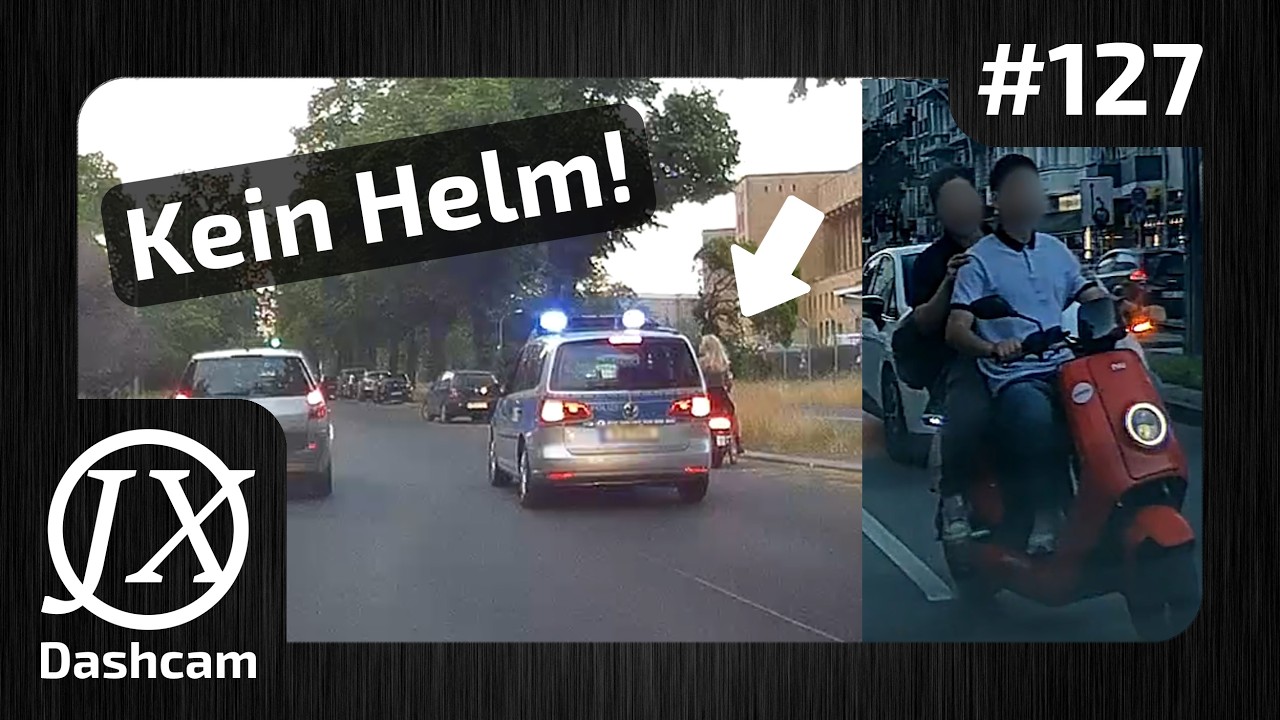 #instantkarma Überholer wird von Polizei rausgezogen | #127 Dashcam Compilation Berlin | Germany