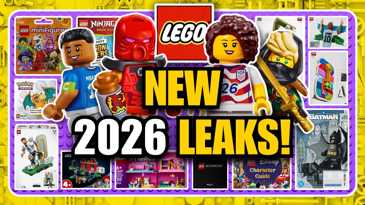 Новые утечки информации о LEGO! NINJAGO, One Piece, GODZILA! Pok&eacute;mon и многое другое!