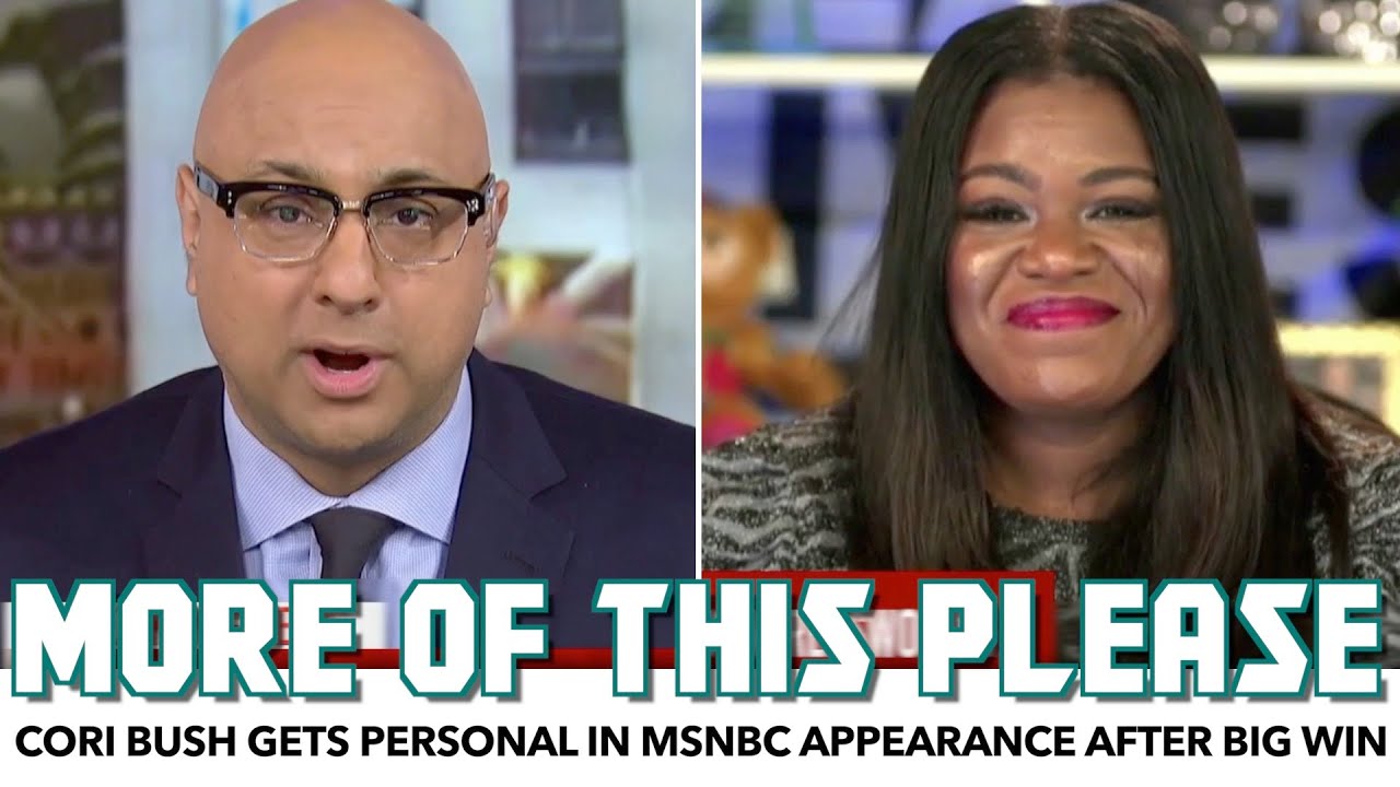 Cori Bush Gets Personal In MSNBC Appearance After Big Win