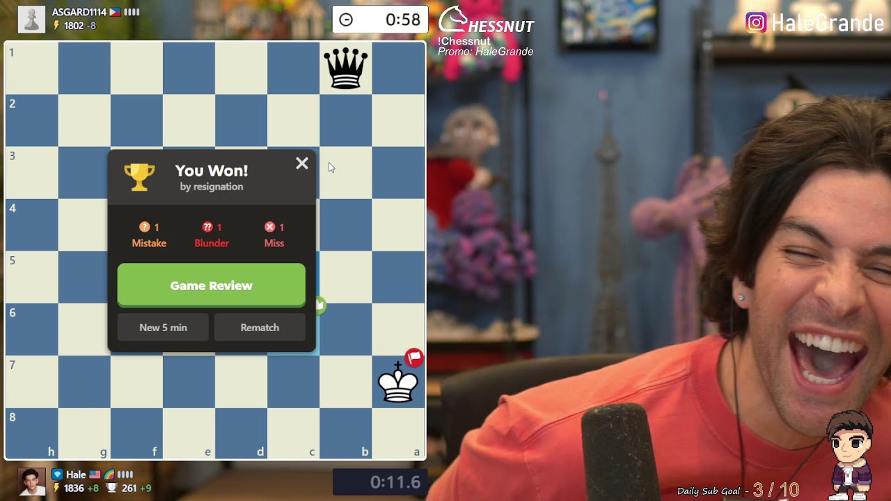 road to not dying at chess today woo