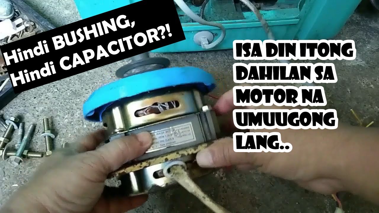 washing machine umuugong? isa ito sa dahilan