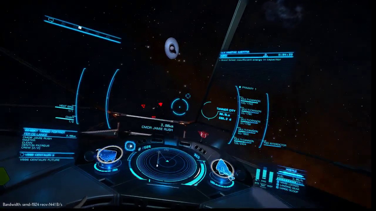 Elite: Dangerous - StarfireIX (FDL) vs Jamie Rush (FDL)