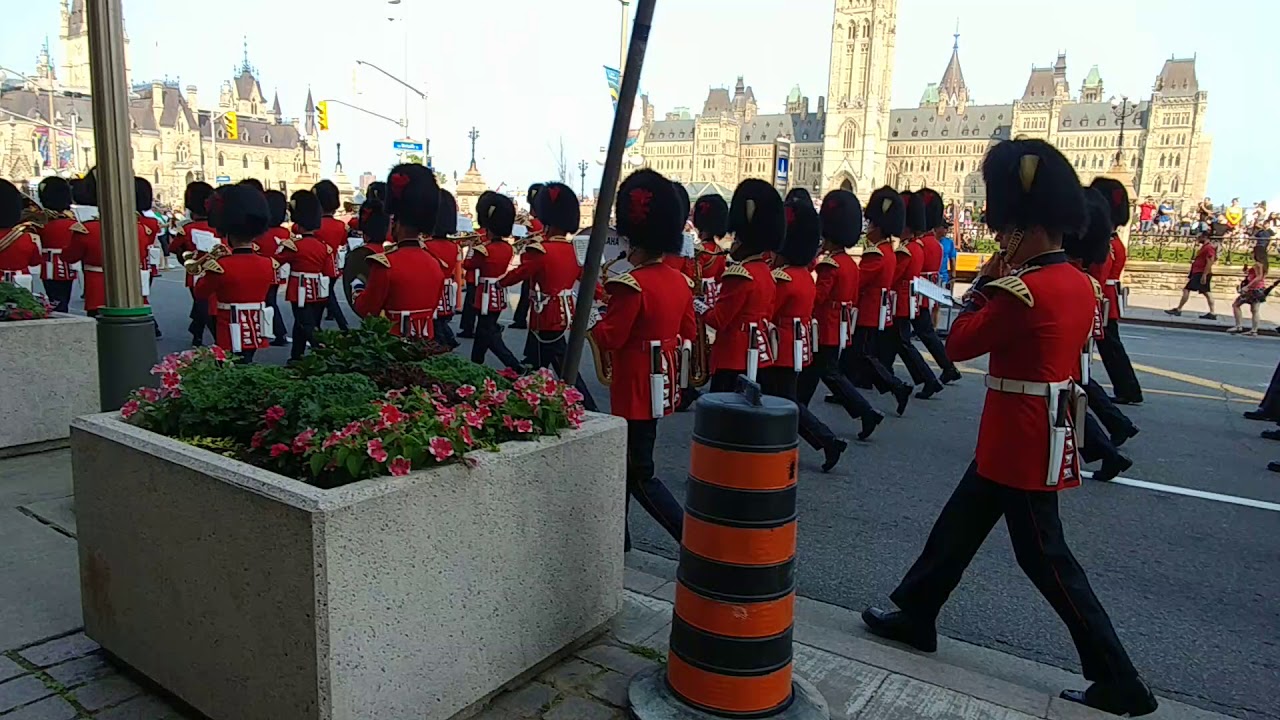 On the way to change the guards in Ottawa 2019