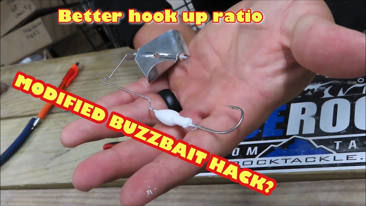 Buzzbait hack that will increase your hook up ratio!