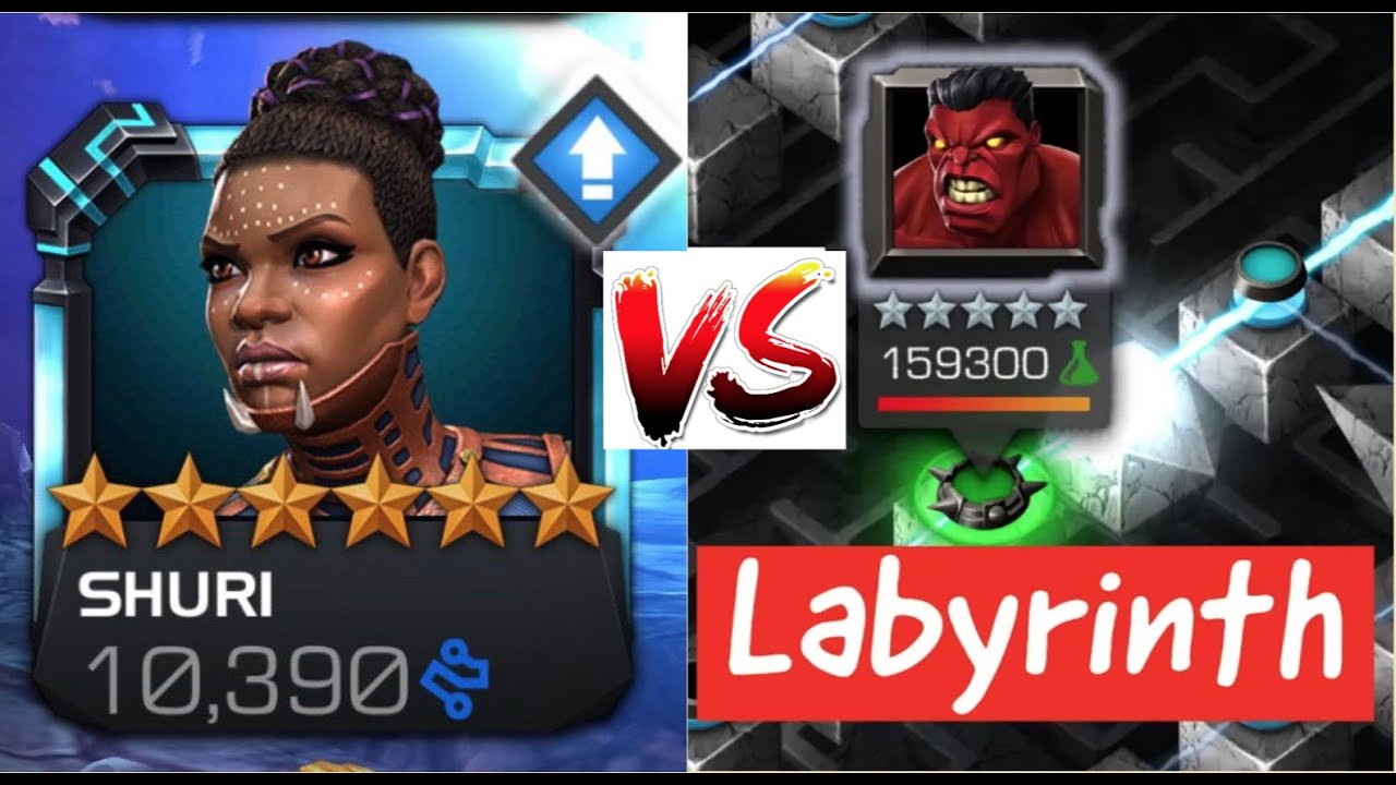 Rank 1 Unduped Shuri Takes Labyrinth Boss