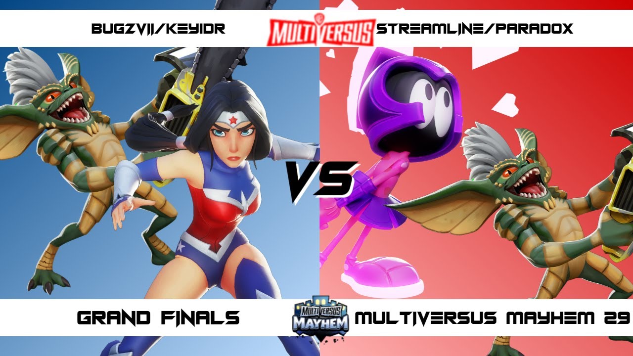 MultiVersus Mayhem 29 GRAND FINALS Bugzvii / KEY1DR vs Paradox / Streamline