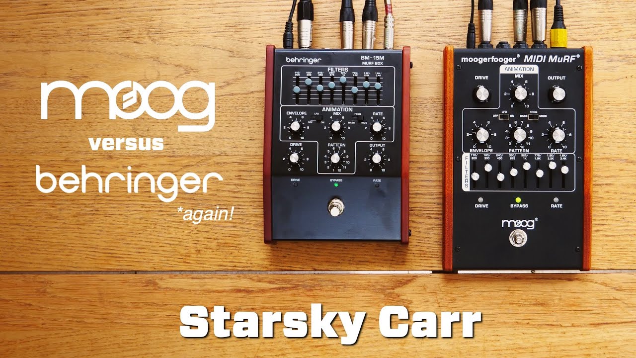 I hope they're not all like this! // Behringer vs Moog MuRF