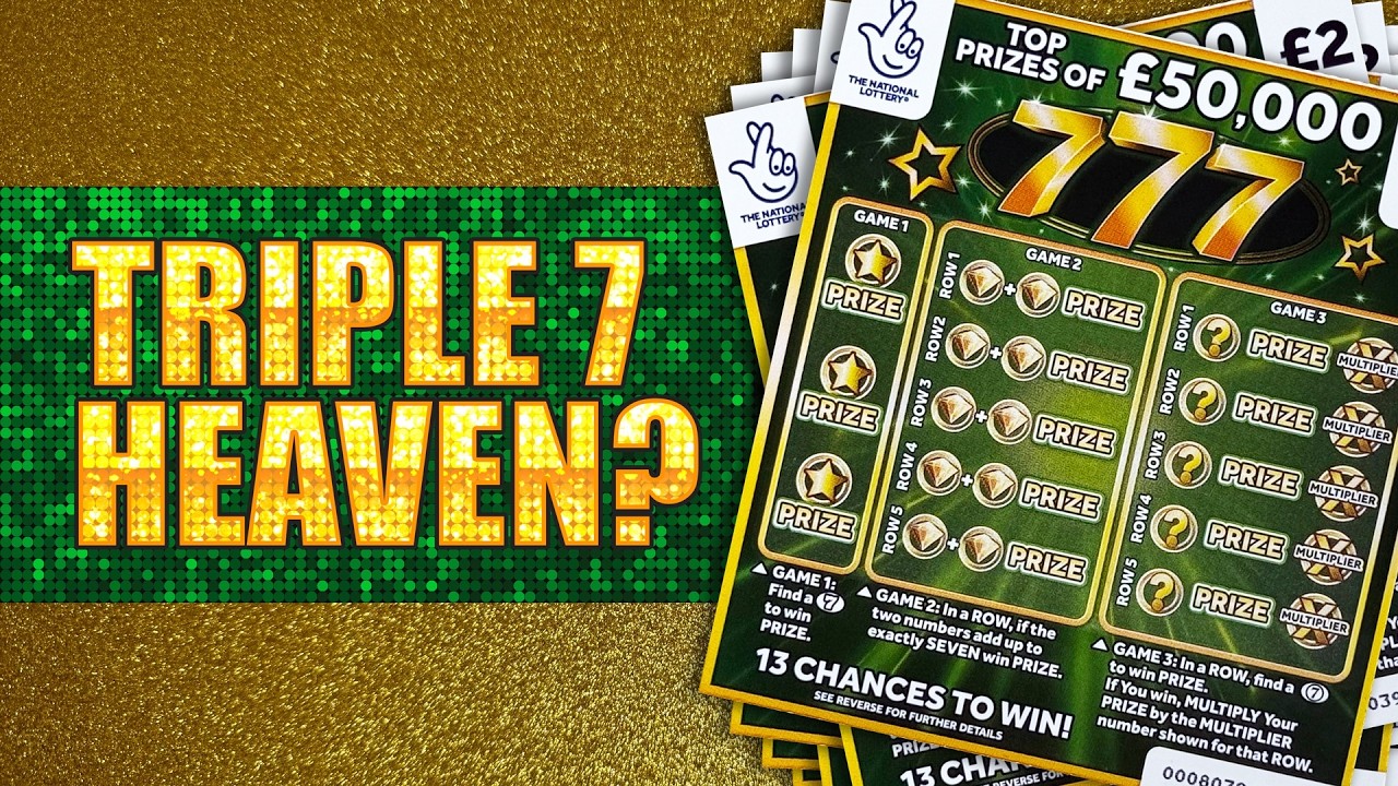 NEW '777' scratch card extravaganza! Will 7 be our lucky number? 🎰🍀💰