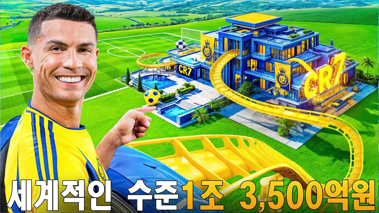크리스티아노 호날두의 호화로운 라이프스타일은 슈퍼리치들도 부러워하게 만든다