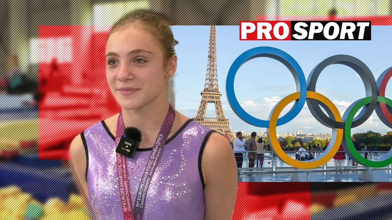 Paris 2024, venim! Sabrina Voinea, gimnasta minune a României, visează să devină campioană olimpică!